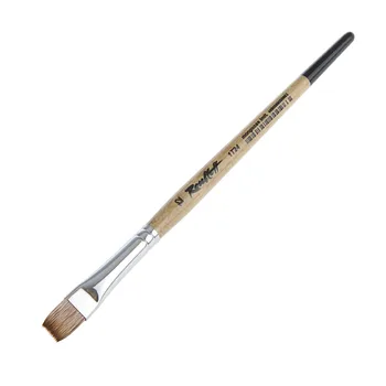 

Brush imitation Mangusta flat roubloff, short handle No. 12