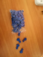 Quick Splice Terminals Cable-Connectors Scotch-Lock Electric-Wire Crimp 50PCS Without