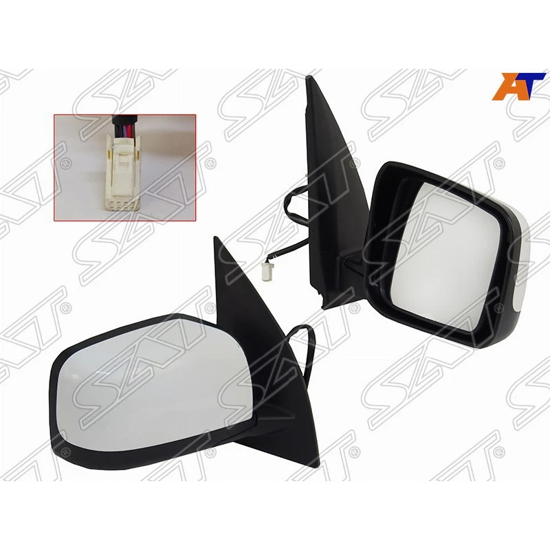 Mirror Right For Nissan Xtrail T31 Restyling 20112015 Sat Stdtu2940