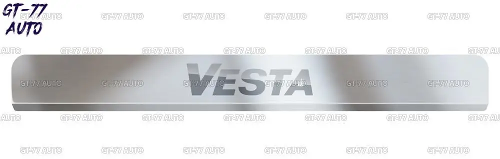 Защитные накладки дверных порогов для Lada Vesta- в проем дверей 1 комплект / 4 шт защитные материал НПС аксессуары для интерьера тюнинг накладка на пороги