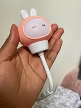 Night-Lamp Remote-Control Bedroom-Decor Baby Bear Cute Christmas-Gift Cartoon Chlidren