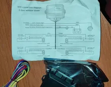 Hippcron-Sistema de alarma inteligente para coche, módulo de control a distancia para ventanas de coche, cerrado de las 4 puertas, cierre de ventanas inteligente