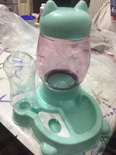 Alimentador automático de mascotas, para perros y gatos, depósito de comida de 2.2L y de agua de 528ml, suministro lento de comida