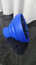 Cubierta difusora de secador de pelo, Gel de sílice resistente a altas temperaturas, accesorios plegables para secador de pelo, herramientas de salón de peluquería