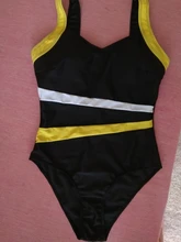 Traje de baño de una pieza para mujer, bañador tipo monokini de estilo clásico, ropa de playa con espalda al descubierto, traje de baño delgado en talla M ~ 2XL, 2020
