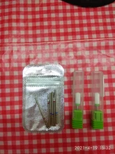 Broca de clavo de cerámica, juego de fresas de carburo para manicura, fresa de Metal, cortador de uñas artístico