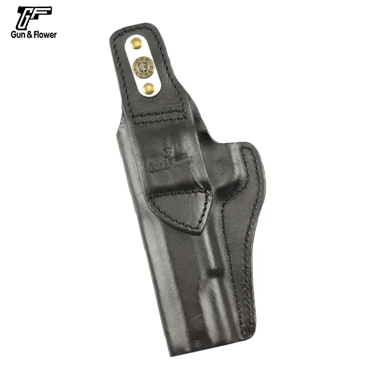 Gunflower Пистолетная сумка для большого пальца, кожаная кобура для пистолета Colt 1911