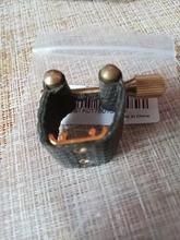 Boquilla de saxofón Clip Alto Tenor Soprano saxo ligadura sujetador Clip para saxofón clarinete pieza de sustitución
