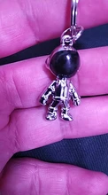 Keyring Robot Spaceman Keychain Gift Astronaut Handmade 3D Friend New-Fashion for Alloy