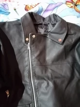 Women's Wild-Jacket Turn-Down-Collar Spring Zipper Black Fashion EAM High-Quality Loose