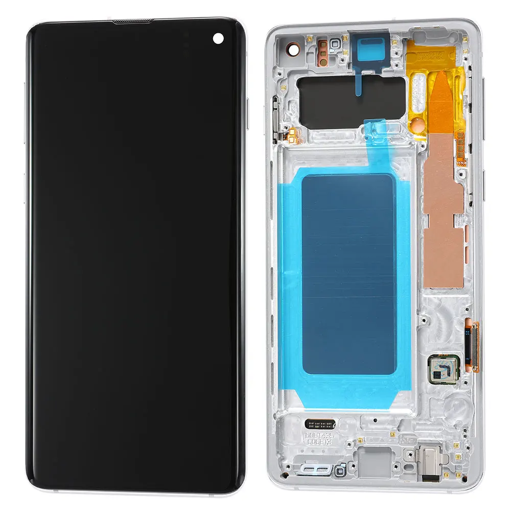 OEM полная сборка для samsung Galaxy S10 S10e Plus lcd сенсорный экран AMOLED дисплей Оцифровка для samsung S10 сборка Замена