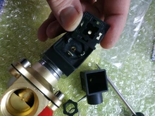 Water-Valve Coil Closed-Solenoid-Valve Normally Fully-Enclosed AC220V DC12V IP65 G1-G3/8-G1/2-