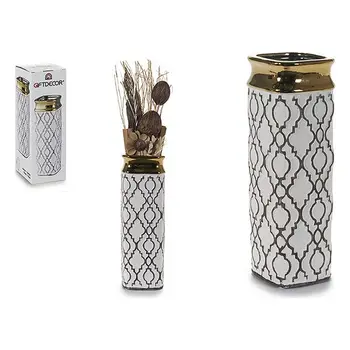 

Vase Gift Decor Golden (10 x 30 x 10 cm)