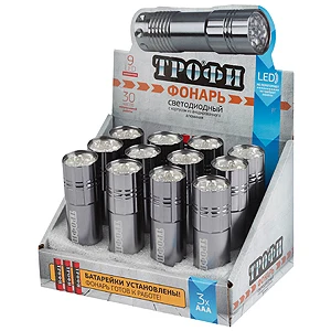Фонарь ТРОФИ TM9-box12