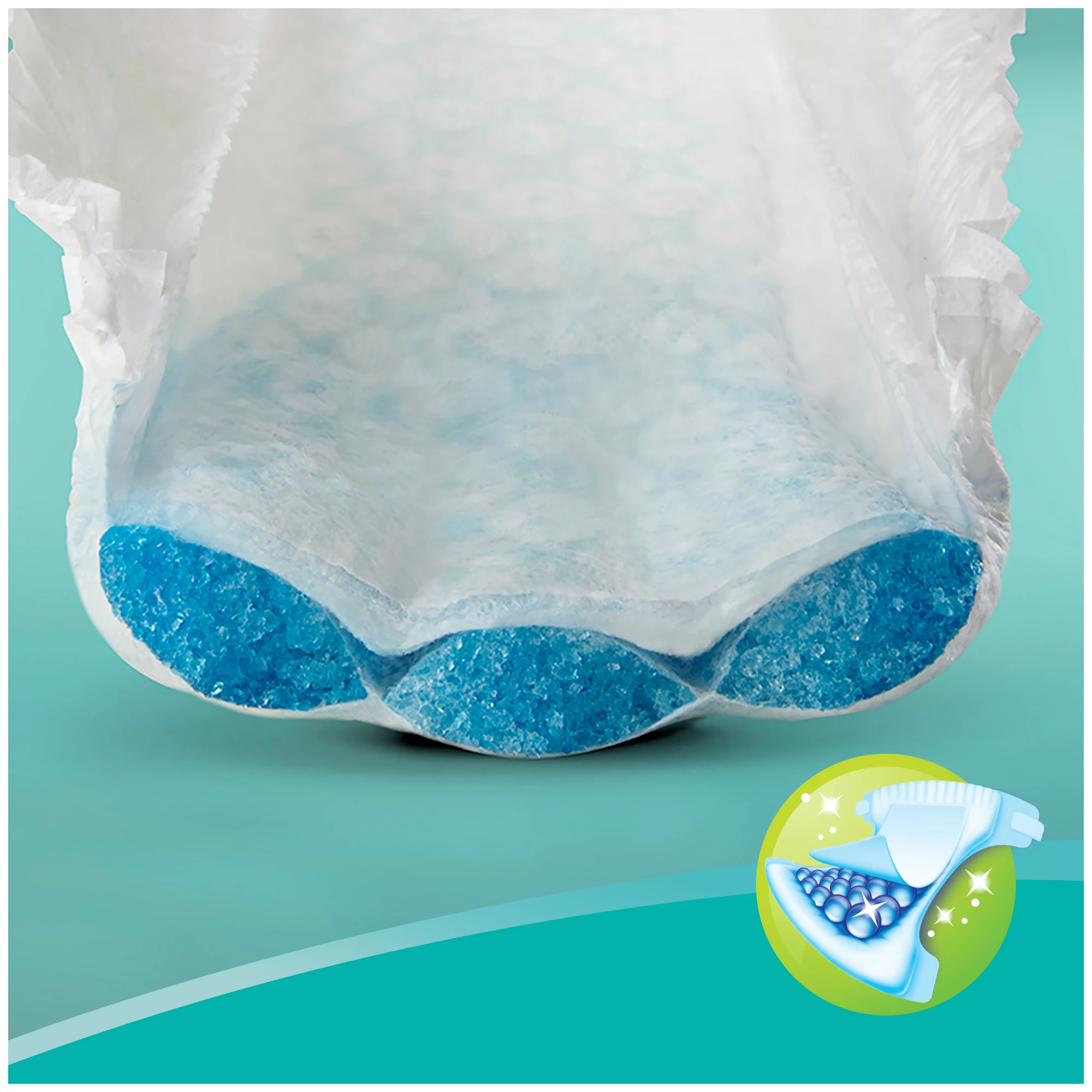Подгузники Pampers Active Baby-Dry 13–18 кг, размер 6, 52шт