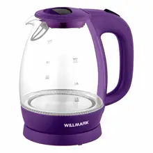 Чайник электрический WILLMARK WEK-1705GV(Объем 1,7 л, автоотключение, световой индикатор, мощность 2200 Вт