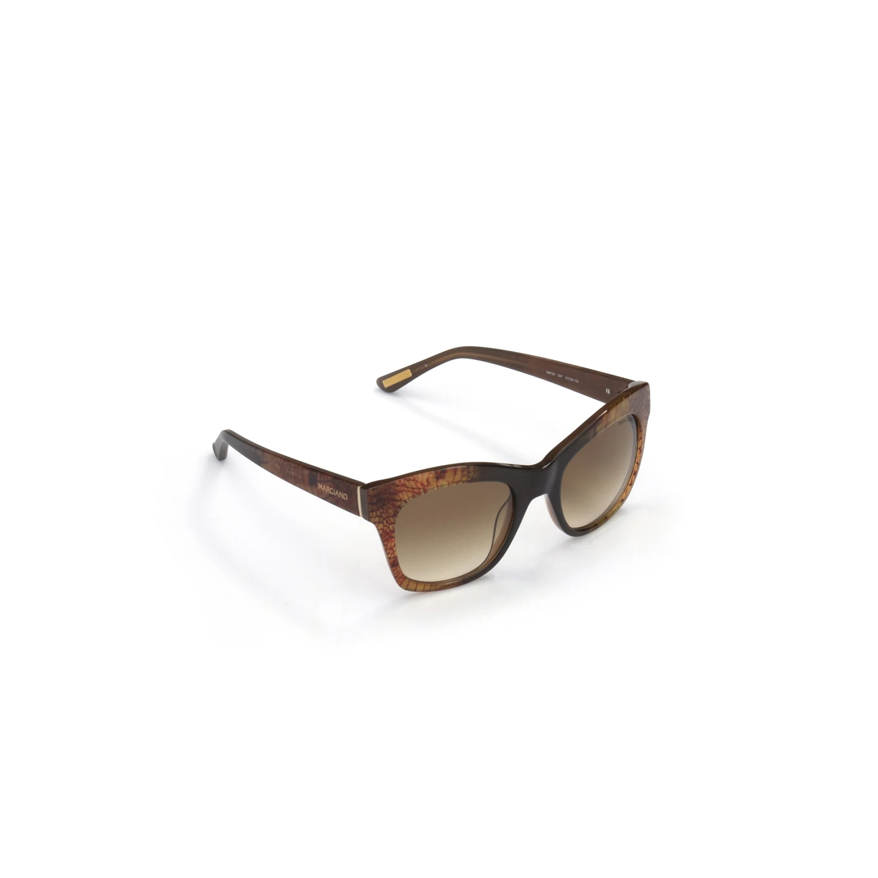 

Women's sunglasses gm 728 50f bone Brown organic square square 51-20-135 guess by marcaino