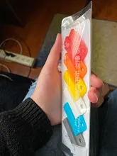 1 paquete de Clips de papel, Clips creativos de colores surtidos sujetadores de documentos de oficina para el colegio, organización y clasificación Personal de documentos