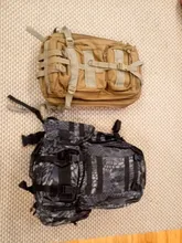 Army Backpack Tactical-Bag Climbing Outdoor Hiking Sport Mens 50L 4-In-1molle