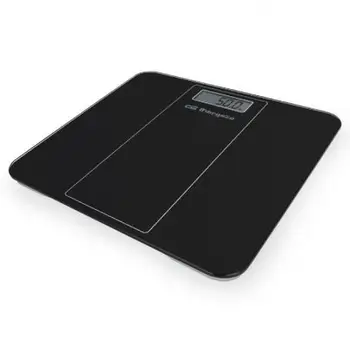 

BATHROOM SCALE ORBEGOZO PB 2219-LCD DISPLAY-SURFACE TEMPERED GLASS 8MM-UP TO 180KG-PRECISION 100G