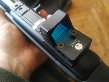 Mira holográfica de Metal para caza, visor de punto rojo RMR, colimador, reflejo Glock, compatible con Weaver carril de 20mm, Airsoft