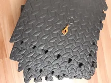 Alfombrillas de goma EVA de 30x30cm para deportes, alfombra gruesa de empalme antideslizante para Yoga y Fitness, para sala de choque, 12 Uds.