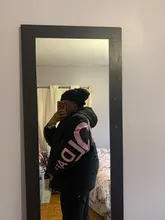 Winter Women Jackets Coat Parkas Padded-Down Print Female Cotton Hooded Warm HOT Letter