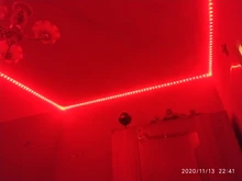 5M-30M tira de LED de 5050 de 2835 IP20 RGB banda LED Luz de cinta a rayas DC 12V diodo RGB cinta IR adaptador de controlador