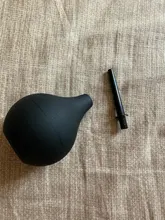 Irrigador de Enema de goma para higiene femenina, jeringa de bombilla de Enema, limpiador Anal y vaginal, para Enema de limpieza Anal