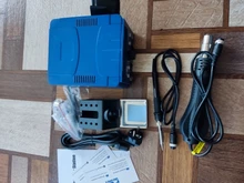 Estación de soldadura SMD de 800W, pistola de aire caliente eléctrica de calor rápido 2 en 1, soldador eléctrico de BGA refundido con pantalla Led