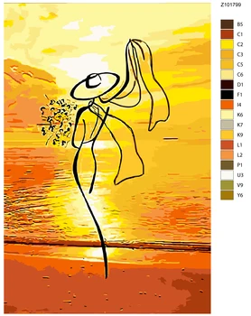 

Painting by numbers, 40x60, z-z101799