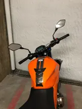 Scooter Rearview-Mirrors Carbon-Fiber Electrombile Lmodri E-Bike 10mm 8mm Convex Back-Side