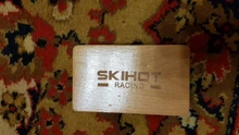 SKIHOT-cepillo de nailon/cera