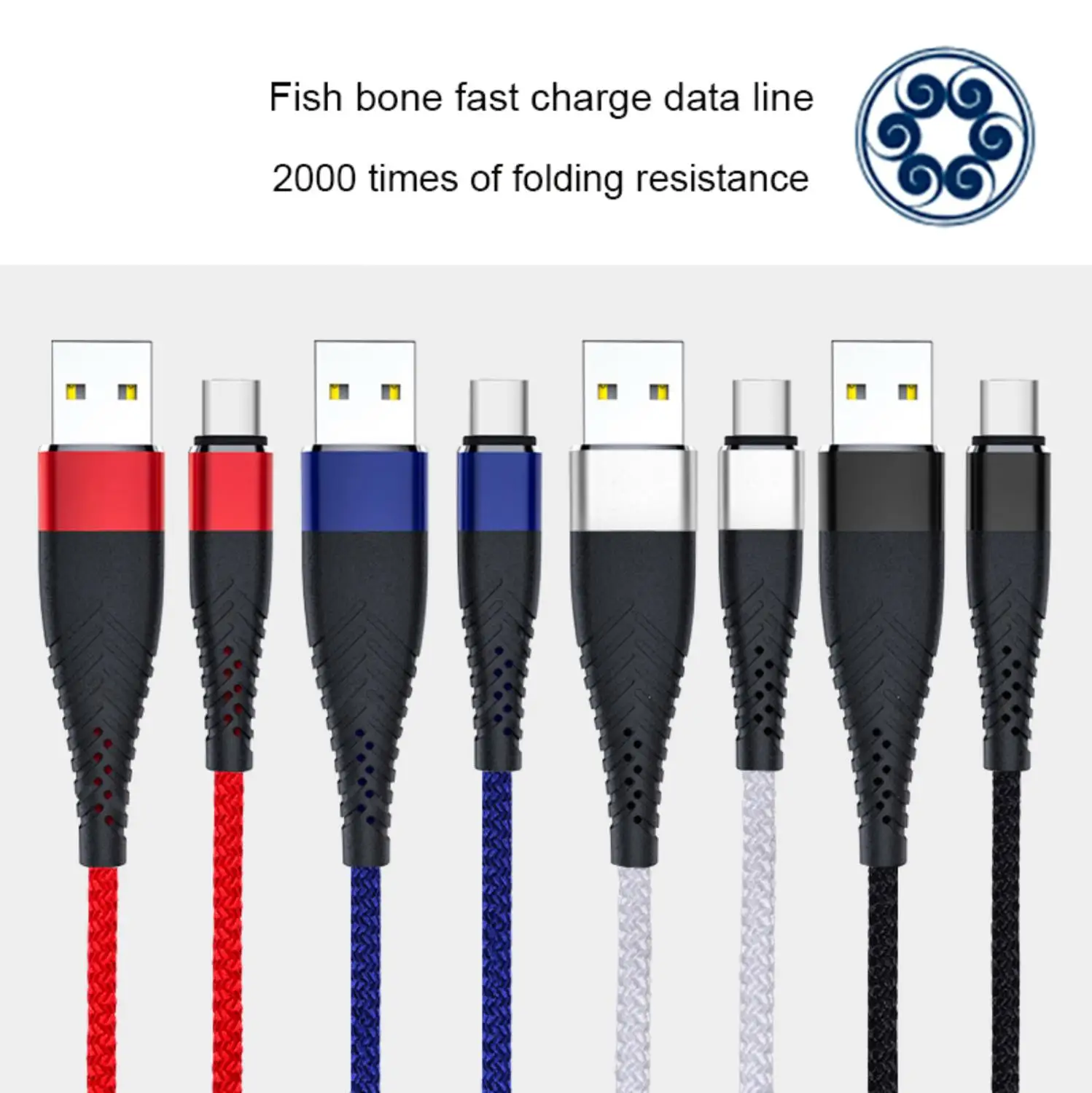 USB зарядное устройство для передачи данных 20 см 1 м 2 м 3M зарядный кабель type-C для samsung galaxy S8 S9 Plus Note 9 huawei mi 8 длинный провод