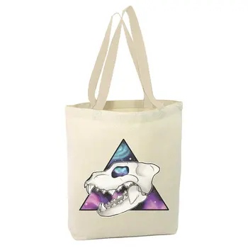 

Angemiel Bag Cosmic Skull Shopping Beach Tote Bag