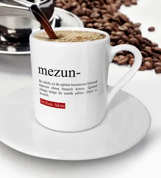 

Personalized Graduated Turkish coffee Cup