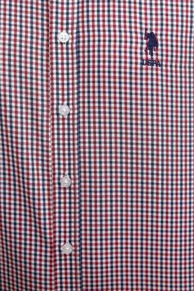U.S. POLO ASSN. Мужской тканый гомлек - Цвет: Красный