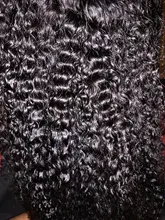 Cynosure-pelucas de cabello humano con encaje frontal para mujeres negras, Remy, rizado, brasileño, prearrancado, cierre de encaje, 13x4/13x6
