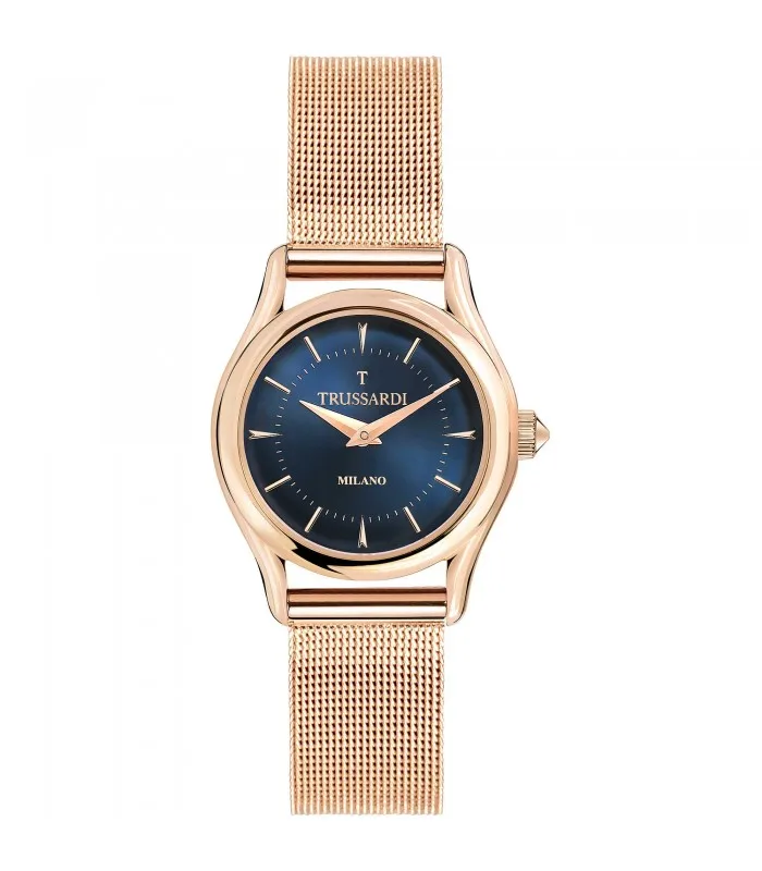 Труссарди часы T-LIGHT 32MM 2H Темно-синие женские R2453127502