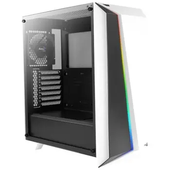 

AEROCOOL Cylon PRO (RGB) TG White (tempered glass) case without power supply-ATX Form