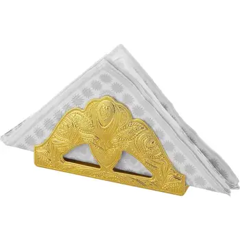 

Authentic Napkin Holder Table Tissue Holder Napkin Rack Stand Metal Art Craft Tissue Box Napkin Tray for Home Table Decoration