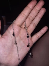 Vienkim-tobillera con colgante de estrella para mujer, cadena para pie, colgante de pulsera para pierna, Yoga, playa, regalo de joyería