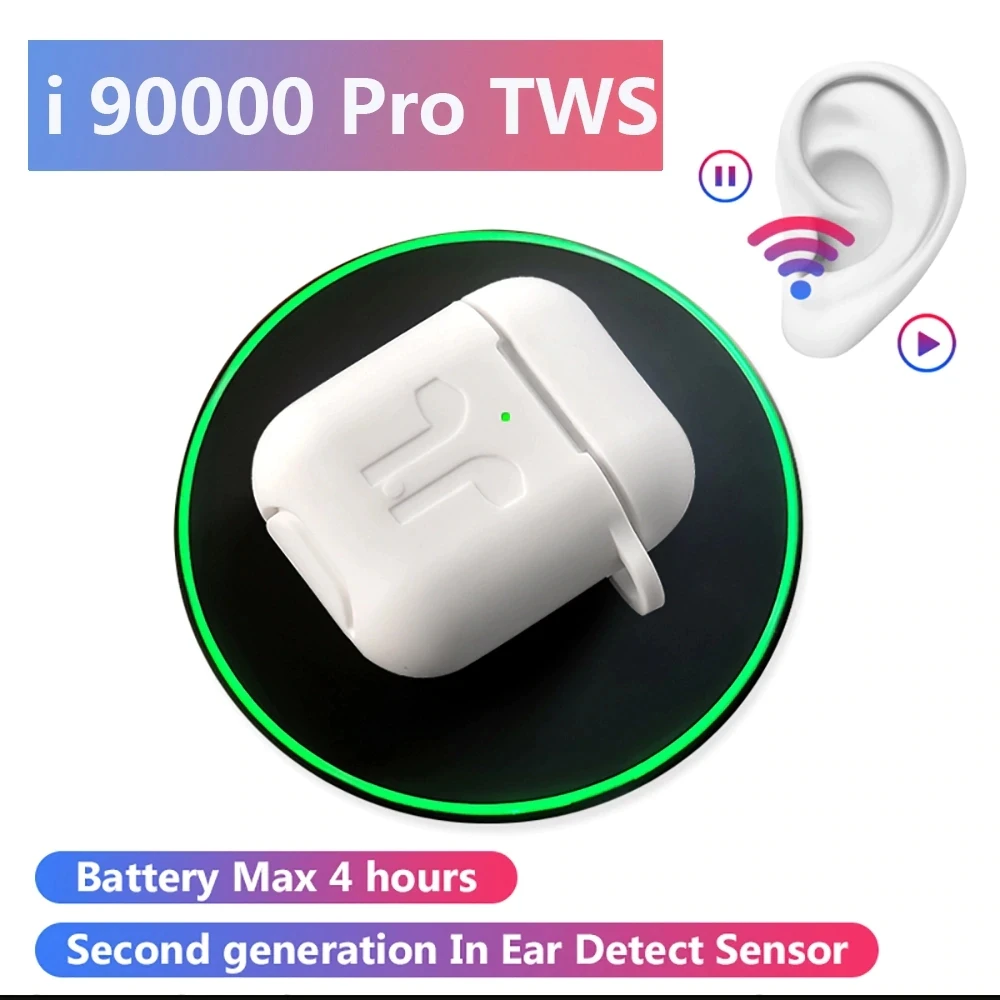 

i90000 Pro наушники-вкладыши интеллектуальный датчик беспроводная Bluetooth-гарнитура для iphone11 PK i2000 i5000 i9000tws науш