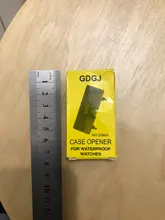 Llave para Mesa de dos garras, cubierta trasera de reloj, herramienta de apertura, removedor Rectangular ajustable, Kit de reparación de reloj, ajustador de calibre de 52mm