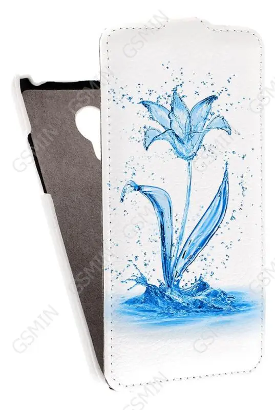 Leather case for Meizu MX4 art (white) (design 8/8) | Мобильные телефоны и аксессуары