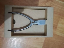 MR.GREEN-cortauñas superafilada de acero inoxidable, alta calidad, para cutículas, uñas postizas, pedicura