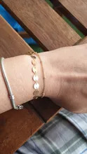 4 unids/set 2019 nueva Bohemia pulsera de oro multicapa moneda plateada pulseras de cadena para las mujeres pie cadena pulseras joyería