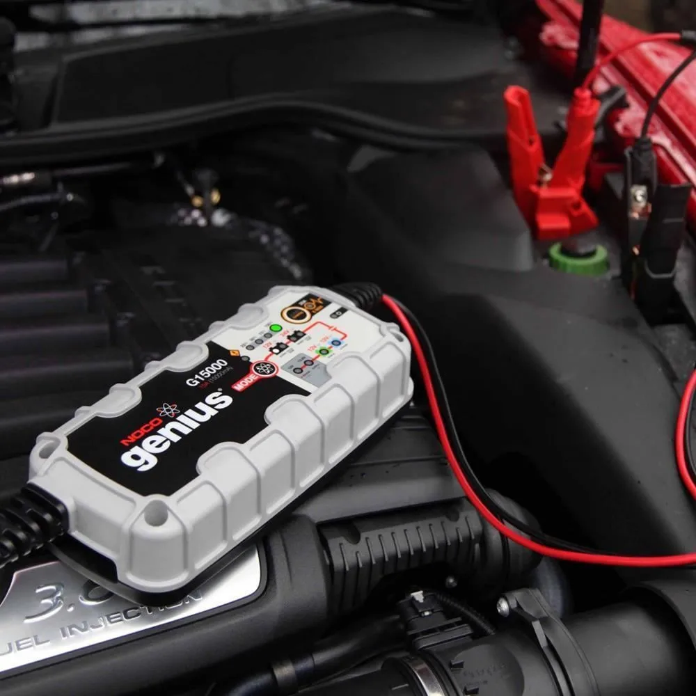 NOCO Genius G15000 12V/24V 400A Ultrasafe умное зарядное устройство и уход за батареей| |