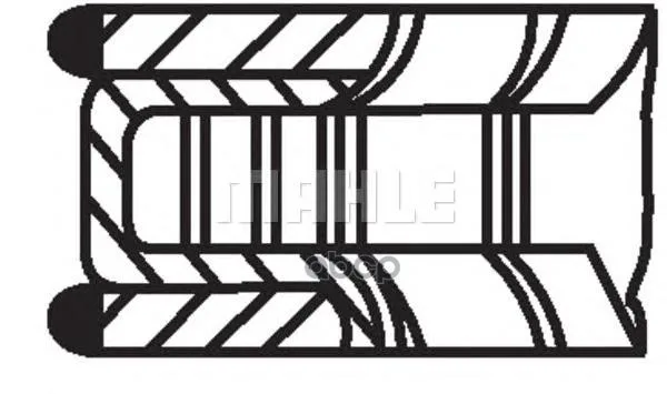 Кольца Поршневые Opel 2.0 D86 1.2-1.5-2 Mahle/Knecht 01220n0 Mahle/Knecht арт. 01220N0