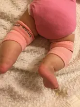 Coderas antideslizantes para niños pequeños, accesorios para bebés, rodilleras con sonrisa, Protector, rodillera de seguridad, calentador de piernas para niñas y niños